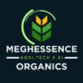 Logo of MeghEssence Organics – AgriTech meets AI for sustainable organic farming solutions in India.